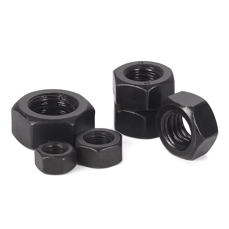 GB6170 Blackened High-Strength Hex Nuts, Grades 8.8 / 10.9 / 12.9