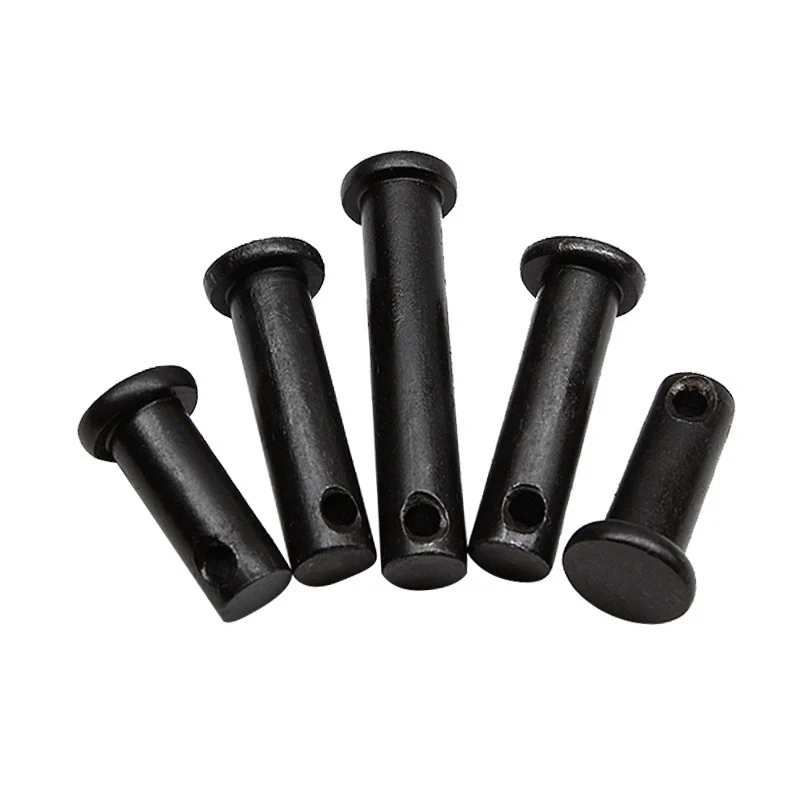 GB882 Blackened Flat Head Clevis Pins with Hole