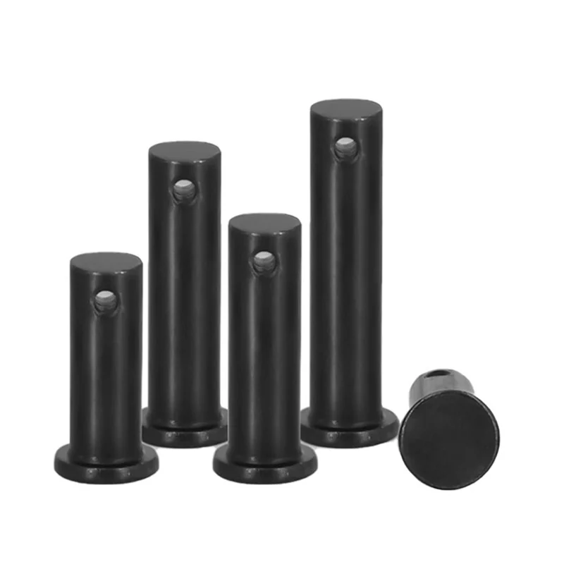 GB882 Blackened Flat Head Clevis Pins with Hole