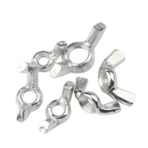Wing Nuts, Zinc-Plated Grade 4.8 Carbon Steel / 304 / 201 Stainless Steel
