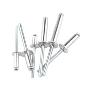 Aluminium Open-End Round Head Blind Rivets, M3.2 / M4 / M5