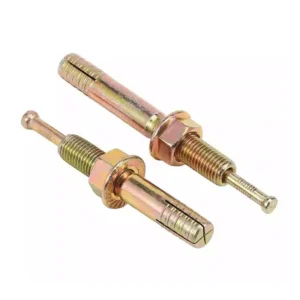 Grade 4.8 Yellow Zinc-Plated Hammer-Drive Expansion Anchor Bolts