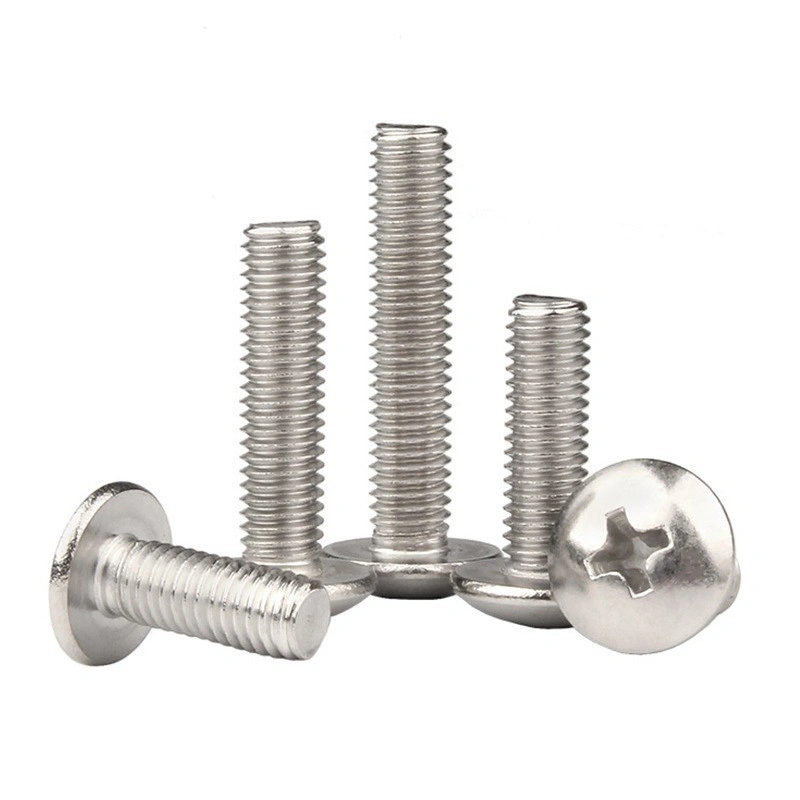 304 Stainless Steel Phillips Truss Head Machine Screws