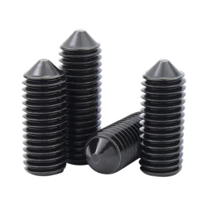 GB78 Hex Socket Cone Point Set Screws, M3-M14