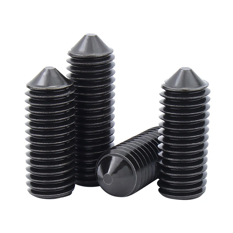 GB78 Hex Socket Cone Point Set Screws, M3-M14
