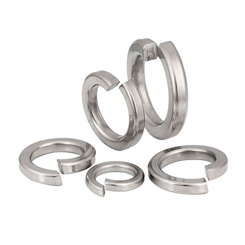 304 / 316 / 201 Stainless Steel Split Spring Washers, Thick Options, M3/M4/M5/M6/M8/M10