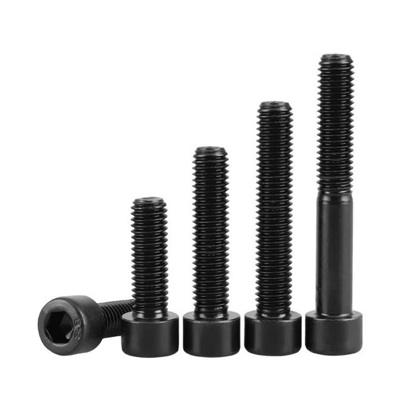 Grade 8.8 Blackened Full-Thread Socket Head Cap Screws