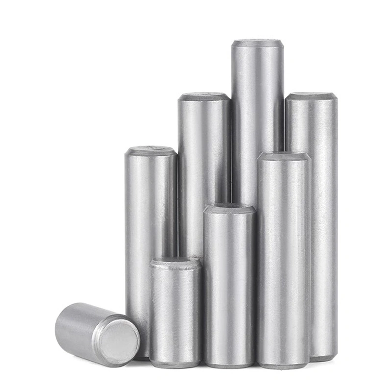 GB119 Carbon Steel Solid Dowel Pins with Chamfered Ends, M1/M3/M4/M5/M6