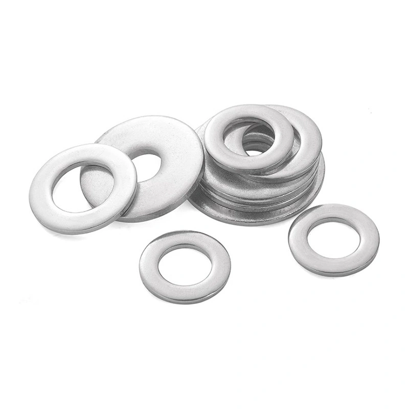 304 Stainless Steel Round Flat Washers, M3-M33
