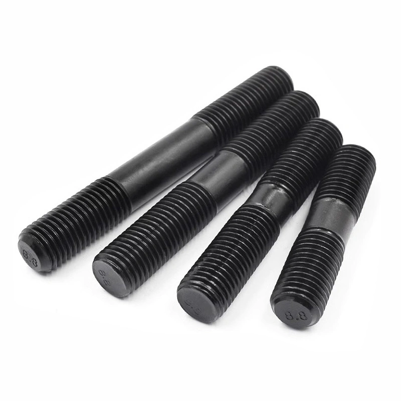 Grade 8.8 Blackened Double-End Stud Bolts, GB901, M8 / M10 / M12-M30