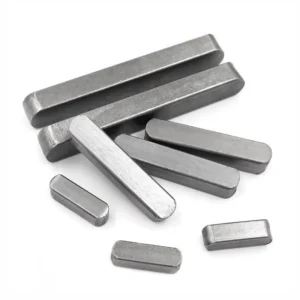 GB1096 Type A Carbon Steel Parallel Keys, Round-End Shaft Keys