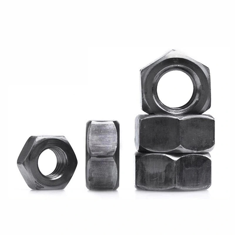 GB52 Plain Carbon Steel Hex Nuts, M4 / M6-M64