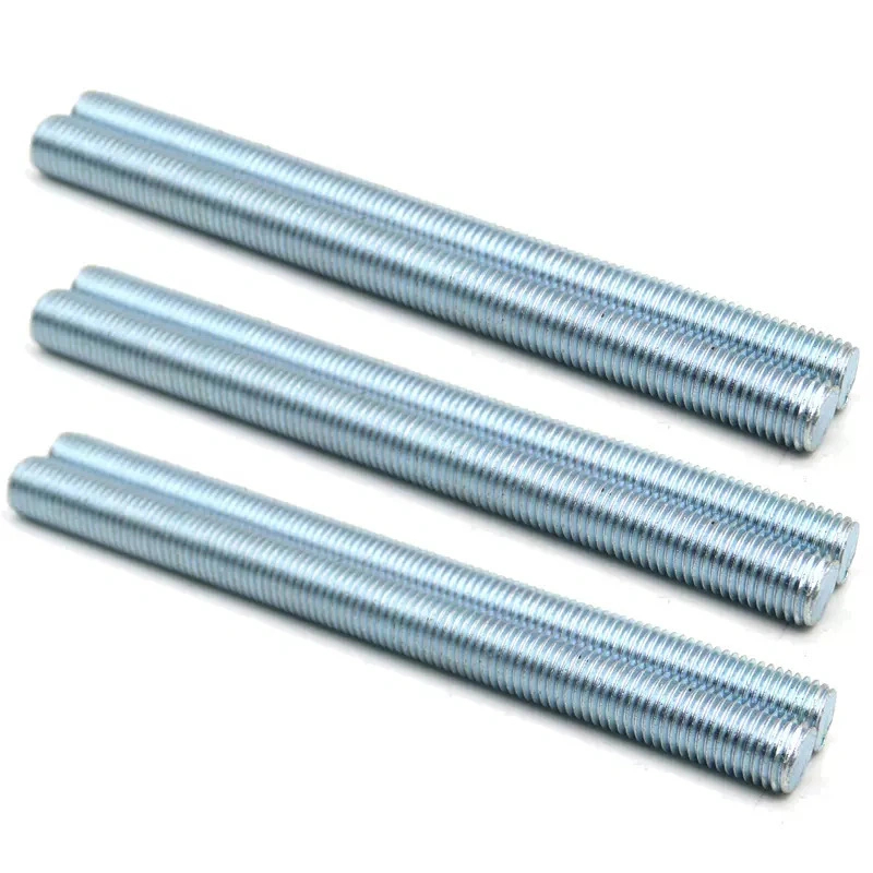Grade 4.8 Zinc-Plated Carbon Steel Fully Threaded Rods, 1 m / 2 m / 3 m
