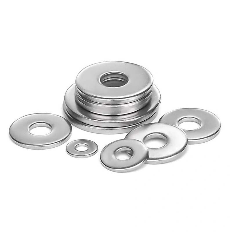 304 / 316 / 201 Stainless Steel Flat Washers, Thick Round Washers, M3-M48