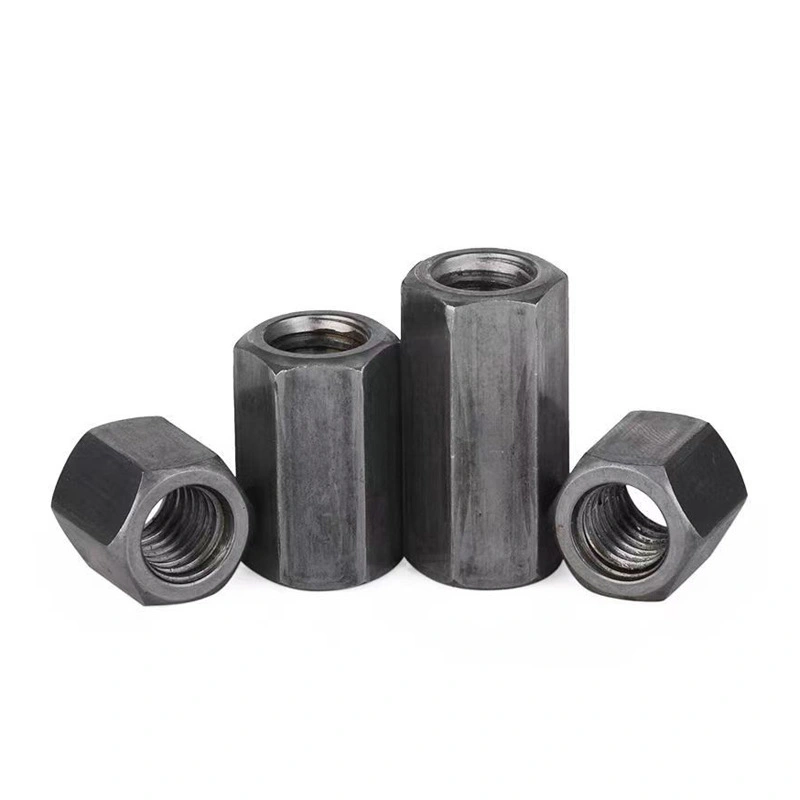 Grade 4 GB55 Plain Carbon Steel Thick Hex Nuts