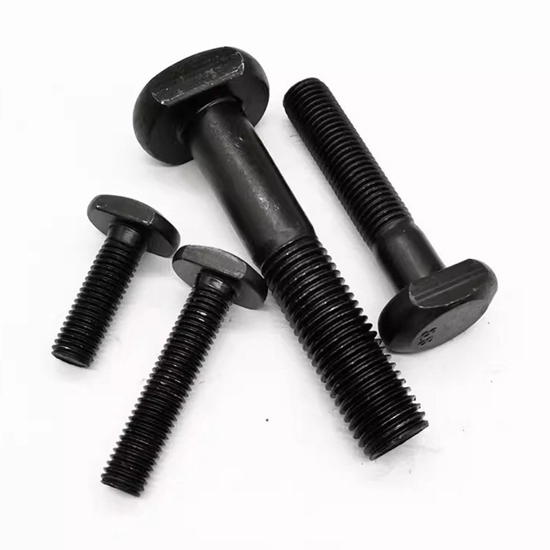 Grade 6.8 Carbon Steel Blackened T-Head Clamping Bolts