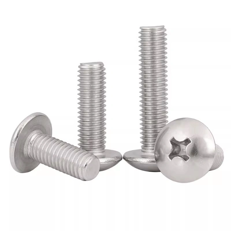 201 Stainless Steel Phillips Truss Head Machine Screws, M3-M8