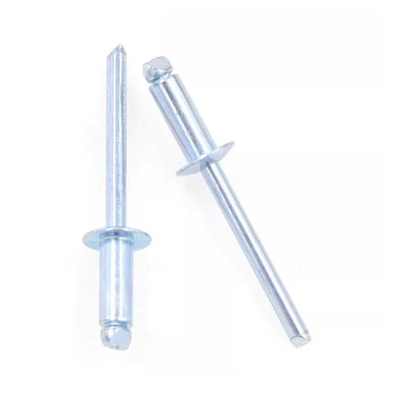 Aluminium Open-End Round Head Blind Rivets, M3.2 / M4 / M5