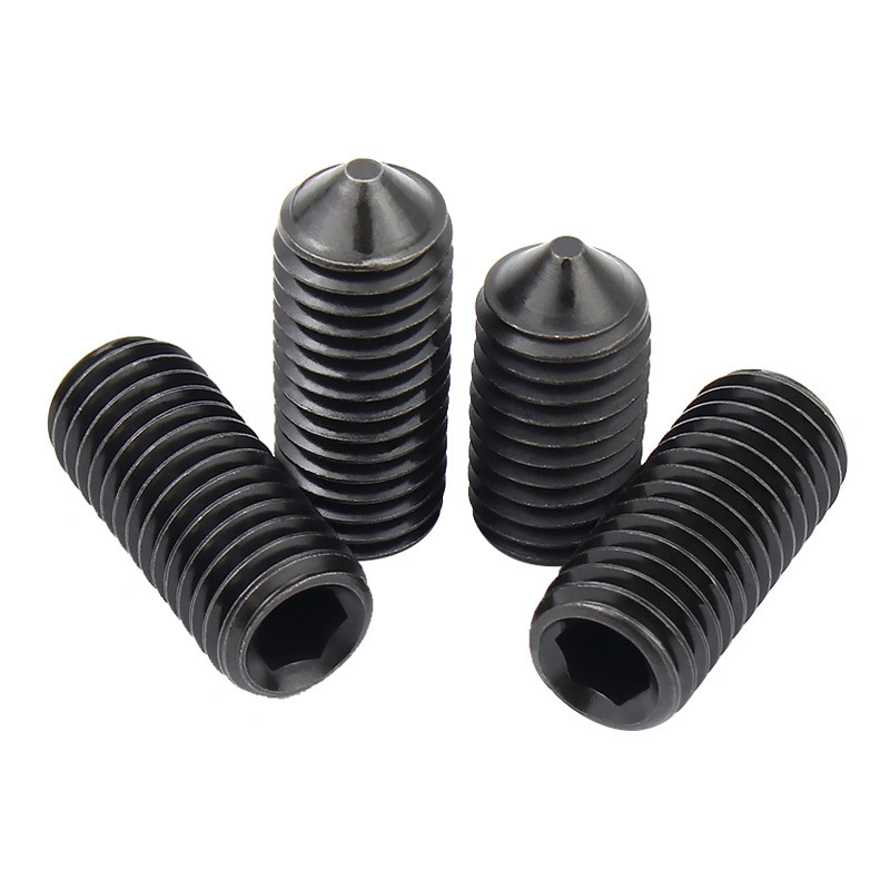 GB78 Hex Socket Cone Point Set Screws, M3-M14