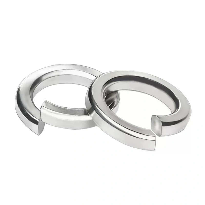 304 / 316 / 201 Stainless Steel Split Spring Washers, Thick Options, M3/M4/M5/M6/M8/M10