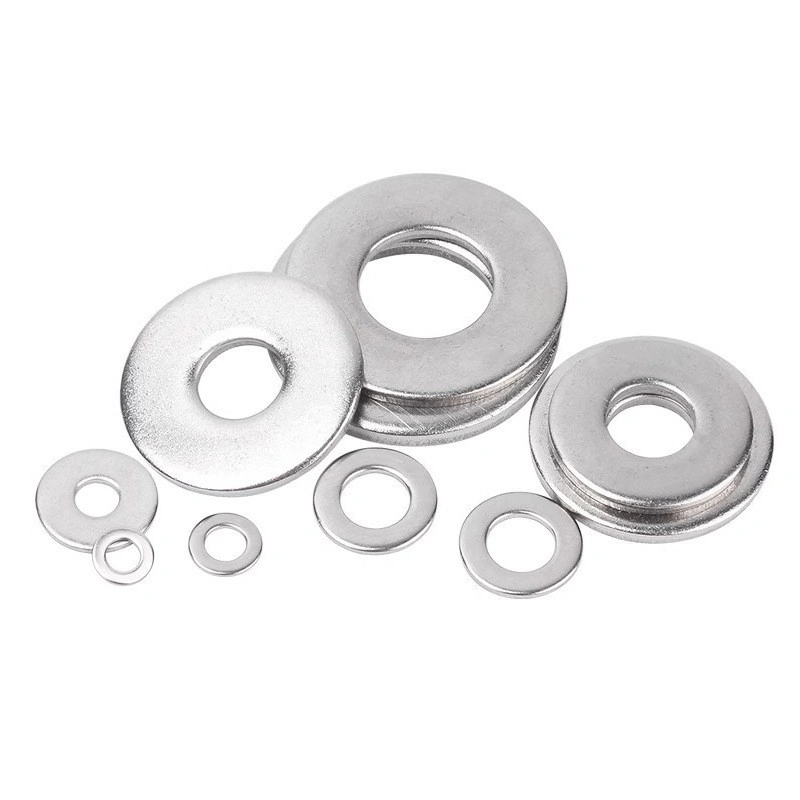 304 Stainless Steel Round Flat Washers, M3-M33