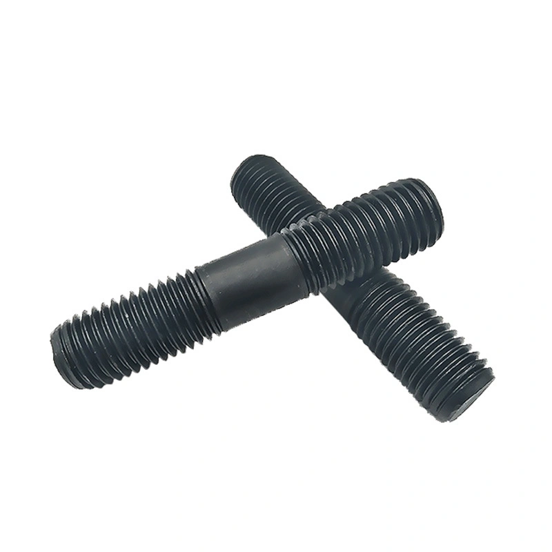 Grade 8.8 Blackened Double-End Stud Bolts, GB901, M8 / M10 / M12-M30
