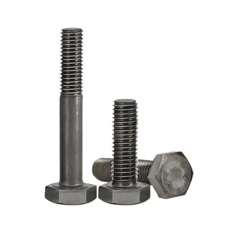 Grade 4.8 Plain Iron Hex Head Bolts, Extended-Length Versions, M6 / M8 / M10 / M12