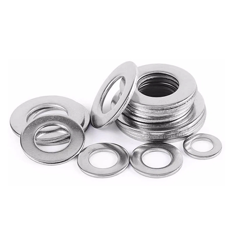 304 / 316 / 201 Stainless Steel Flat Washers, Thick Round Washers, M3-M48
