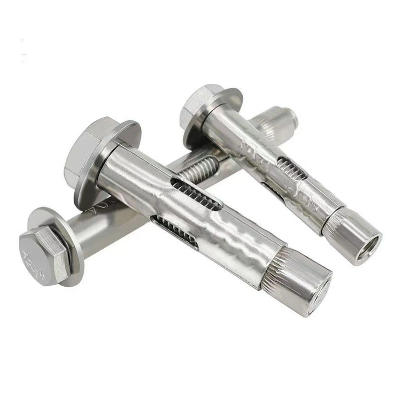304 Stainless Steel Hex Head Internal Expansion Anchor Bolts, M6 / M8 / M10 / M12 / M16
