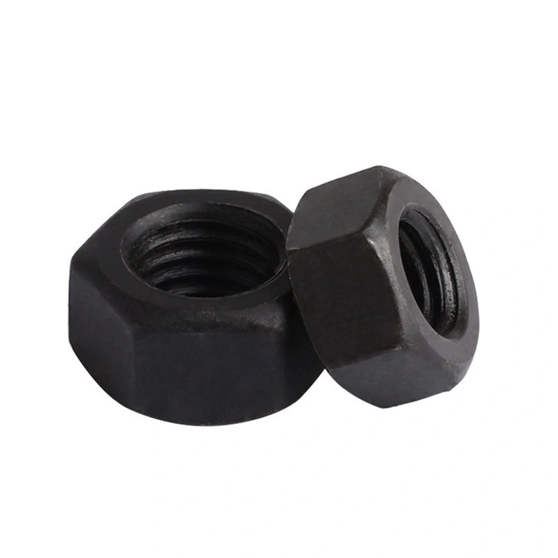 GB6170 Blackened High-Strength Hex Nuts, Supplier Grades8.8 /10.9 /12.9