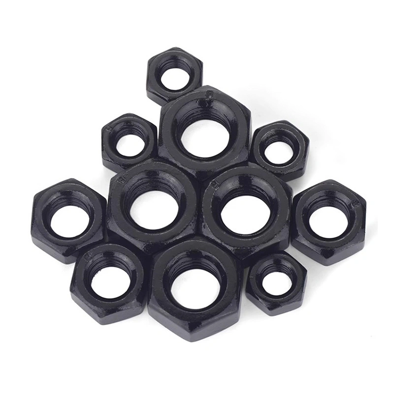 Grade 8.8 Fine-Thread Hex Nuts, GB6171, M8/M10/M12/M14/M16/M20