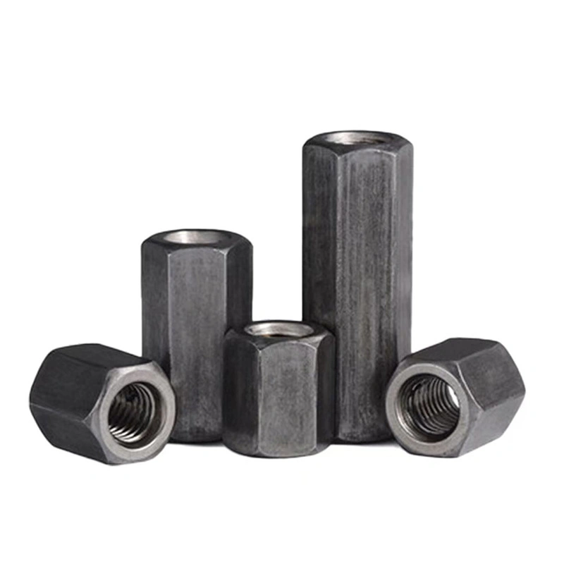 Grade 4 GB55 Plain Carbon Steel Thick Hex Nuts
