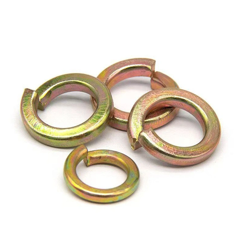 Grade 8 Blackened Stainless Steel Spring Washers, Japanese-Standard Type, M6 / M8 / M10 / M20