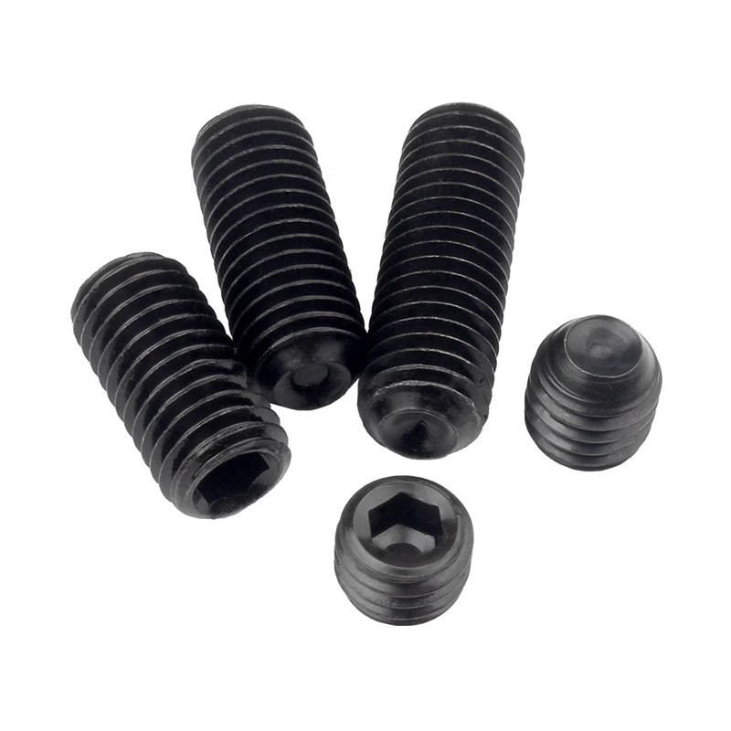 Grade 12.9 Cup-Point Hex Socket Set Screws, M3-M20