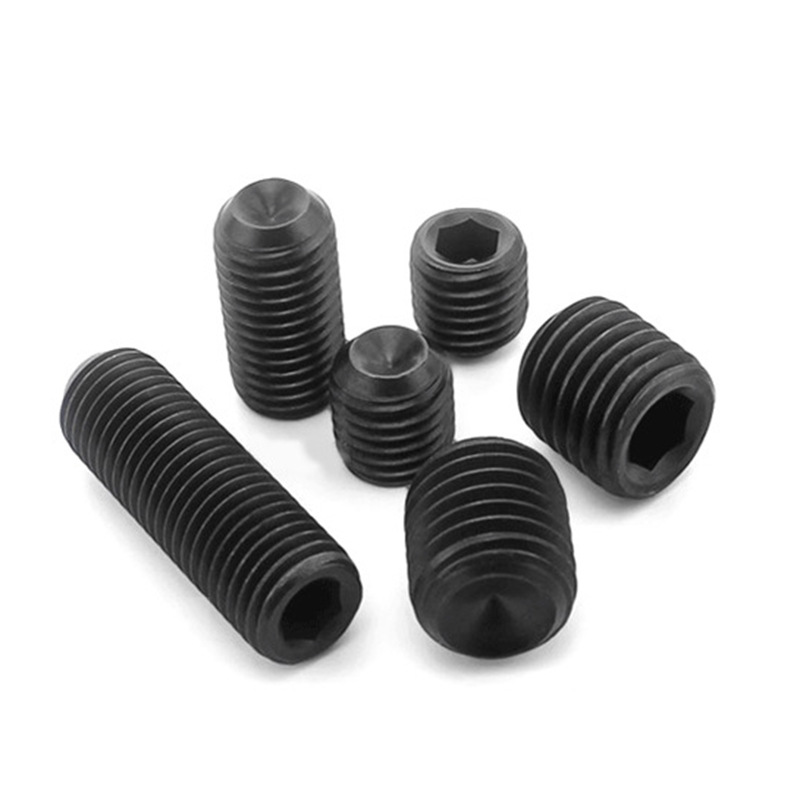 Grade 12.9 Cup-Point Hex Socket Set Screws, M3-M20