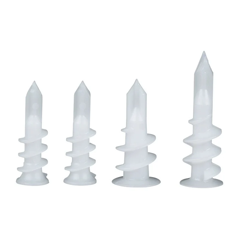 Gypsum Plate Wall Plugs Bolts High-Strength Sai. Steel POM Material Self-Tapping Type Expansion Anchor Screws Screw Rotate Full Threaded