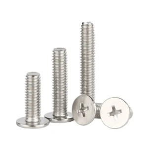 Carbon Steel Nickel-Plated CM Thin Head Small Large Truss Head Cross-Recessed Screws Flat Head